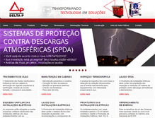 Tablet Screenshot of deltapltda.com.br